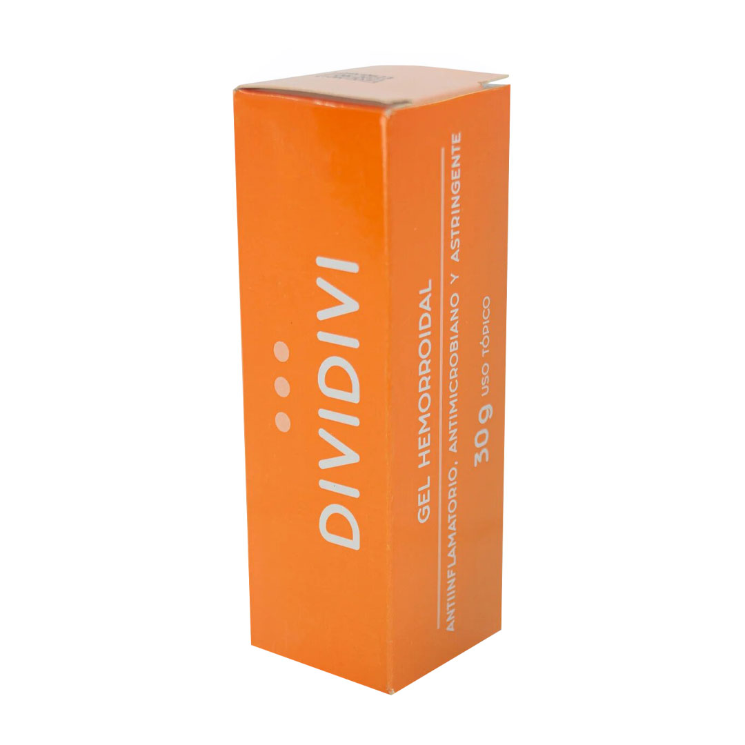 DIVIDIVI 5% GEL HEMORROIDAL 30GR